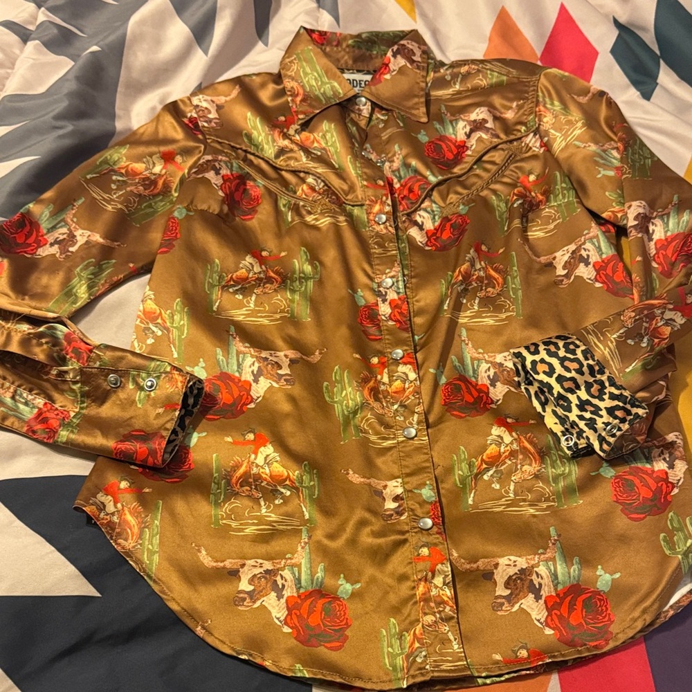 Rodeo Quincy Satin shirt